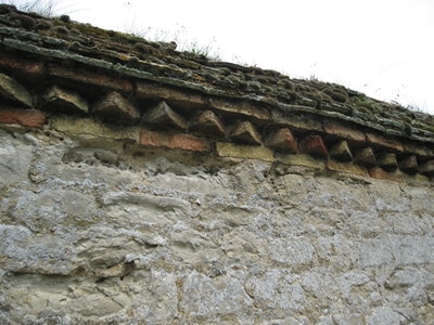 2012 7 4 isleham peyton hall dependency orchard wall cambridgeshire england