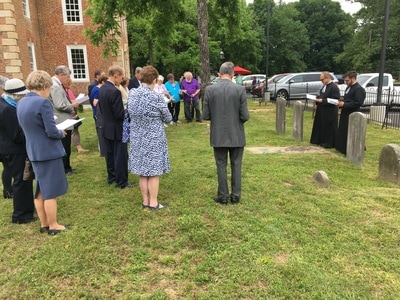2017 annual reunion aquia church service