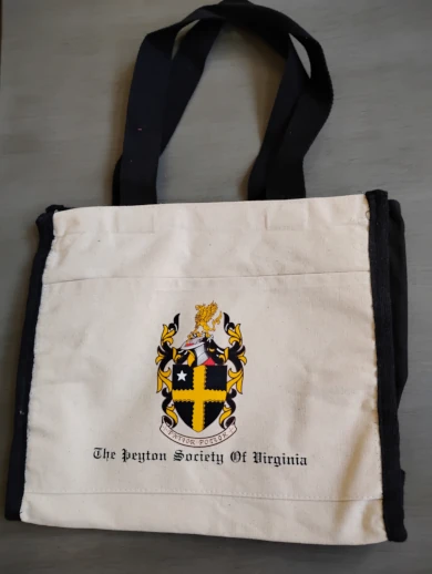 Peyton Society of Virginia Tote Bag