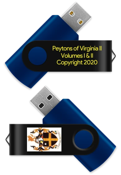 Thumb Drive of Peytons of Virginia Volumes 1 and 2