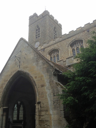 A line st andrew church isleham cambs england